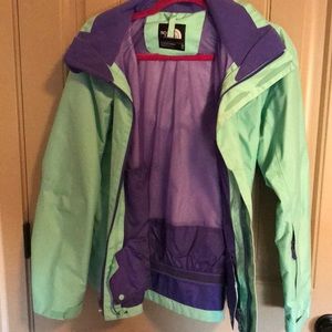 North face winter jacket